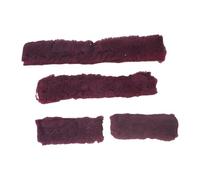 QLoztyse 4 Pieces Horse Halter Covers Tubes Replacement Accessories Set Prevents Rubbing for Training Travel Stable Suitable for Daily, Dark Red