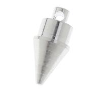 QLoztyse 5 Pieces Tent Pole End Plug Tent Pole End Tip Awning Pole End Plug Canopy Pole End Plug Tent Pole Accessories Aluminum Alloy Replacement with Shock Co, 6 Pcs