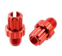QLoztyse 6x2x Bike 10mm Brake Handle Lever Adjusting Screws, Professional Bike Shifter Cable Adjuster Bolt for Mountain Bike