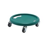 QLoztyse Abdominal Disc Exercise Board Waist Disc Rotating Machine Office Wheel Roller Home Balance Body Building Equipment with Detachable, Green
