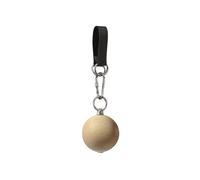 QLoztyse Ball Pull Forearm Strength Ball Climbing Ball Wood Nonslip Material Hanging Strap Suitable for, Dia 6cm 1 Piece