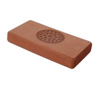 QLoztyse Block Lightweight Non-Slip Comfortable Pilates Accessory Support Flexibility for Women Girls Training, Coffee
