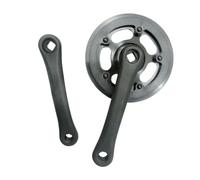 QLoztyse Crankset for Children's, Square Holes, Components for Mountain Bikes, 152 Mm, for Outdoor Use, Easy Installation, Riding, A