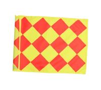 QLoztyse Flag Football Field Corner Pole Training Flag Portable Polyester Construction Easy Attachment Suitable for Referee Match Practice Traini
