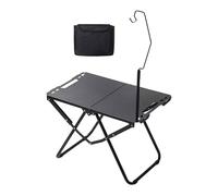 QLoztyse Foldable Camping Table Beach Table Portable with Carry Bag Picnic Cooking Desk for RV Outdoor Activities Garden