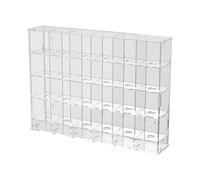 QLoztyse Golf Ball Display Case, Cabinet, Golfer's Gift, Table Tennis Stand, 24 Grids