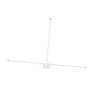QLoztyse Golf Swing Training, Golf Alignment Stick Holder, Practical, Adjustable Angle, Lightweight Training Tool, for The, White