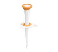 QLoztyse Golf Tee Height Adjustable Ball Holder Aids Training Directional Support Reusable Holder Pp Material Suitable for Outdoor Practice Home Driving Range, Orange