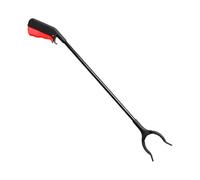 QLoztyse Grabber Reacher Tool Long Arm Extension Hand Held Pick Up Stick Ergonomic Trash Claw for Elderly Lawn Office, 100cm Length