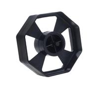 QLoztyse Handle Tape Dispenser Wheel Holder, Spare Part, Black Core Roller Wheel for Office Supplies, Shop, Library, Classroom, Moving