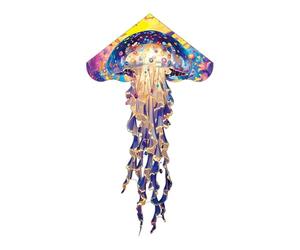 QLoztyse Large Kite in Jellyfish Design, Ideal As A Flying Toy for Park, Garden Or Patio