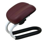 QLoztyse Meditation Bench, Chair, Kneeling Bench, Gift, Kneeling Stool, Height Adjustable for The Practice of Mindfulness And Prayer, Deep Red
