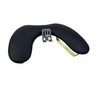 QLoztyse Nail Art Hands Pillow Arm Rest Manicure Cushion Stand Hand Pillow Manicure Arm Rest with Leather Sponge And Metal Suitable for Salons Technicians Lear, Black