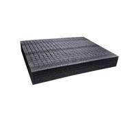 QLoztyse Packing Foam Sheet Insert Pads for Tool Case Flexible Folding Sponge for Safe Storage, 33cmx25cmx3cm