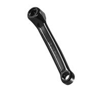 QLoztyse Replacement Parts for The Left Crank Arm of A Lightweight, Easy Installation, Portable Metal Crank Arm for Rhombic Bottom Brackets, 152mm