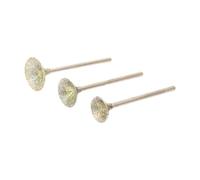 QLoztyse Replacement Tip Set for Repairing And Maintaining Billiard Cues, Alloy Replacement Part, Grinding Head for Pool Cue Tip Sharpeners