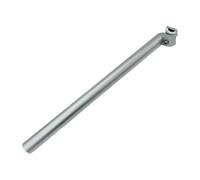 QLoztyse Road Bike Seatpost Made of Aluminum Alloy for 33.9 Mm Diameter, Extended Accessories, Practical Replacement for The Seat Tube Post, Silver