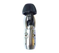 QLoztyse Scuba Diving Regulator First Stage Dive Regulator Pressure Reducing Valve Professional Diving Supplies Portable Design Constructed From Titanium Chrom