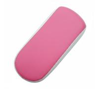 QLoztyse Seat Rear Cushion Passenger Pad Ergonomic Sponge Easy Mount for Mountain Bike Suitable for Children Adults Outdoor Family Riding, Pink