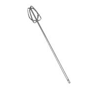 QLoztyse Stainless Steel Stirring Rod for Electric, Ideal for DIY Projects, Concrete Work and Mixing Processes, 28cm