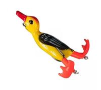 QLoztyse Suicide Duck Lures Floating Fishing Artificial Little Yellow