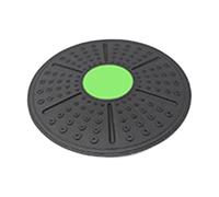 QLoztyse Wobble Board, Balance Board, Training, Muscle Strengthening, PP Material with Massage Points for Home And Office, Green