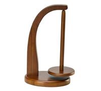 QLoztyse Yarn Holder for Crocheting - Knitting Accessories Kit Yarn Storage Organizer Wooden Spinner Crochet Supplies Gifts for Crochet Lovers (Walnut Color)