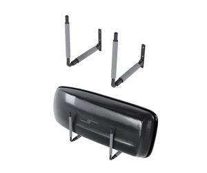 QLS Adjustable Roof Box Wall Mount 33-57 cm Grey