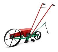 QLS Hand Seeder with 2.5 Litre Seed Box for Seeds from 2 to 18 mm | Allows precise sowing of different seed sizes. Large wheels ensure quiet running and make working in the garden easier