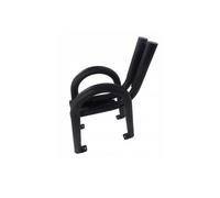QLS Steel Bench Legs Frame Garden Bench Feet Black 2-Piece