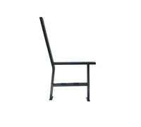 QLS Steel Bench Legs Frame Garden Bench Feet Black 2-Piece