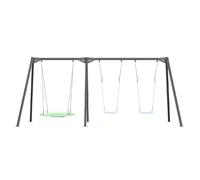 QLS Swing Frame up to 200 kg Steel Frame for 3 Swings Nest Swing Stable