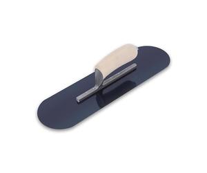 QLT by Marshalltown PT164B 16-Inch by 4-1/2-Inch Blue Steel Pool Trowel