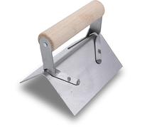 QLT by MARSHALLTOWN Stainless Steel Corner Trowels, Outside Square Corner Type, DuraSoft Handle, 942