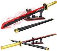 QLT Demon ideas Slayer Tsugikuni Yoriichi Sword Building Set, 606 Pcs Toy Building Set Toy Compatible with Lego Anime, Katana Building Set, Gift for Anime Fans
