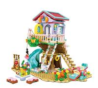 QLT QIAOLETONG Ideas Friends Tree House Compatible with Lego ideas Construction Toy with LED Light Clamp Blocks, Gift for Girls 8-18 and Adult Lovers of Baust