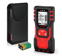 QLUUE Stud Finder,Wall Scanner 5 in 1 Electronic Sensor, Wall Scanner, Metal Pipe Detector, LCD Display with Battery, for Detecting Wood, Metal, and Cable in The Wall (SF1A)