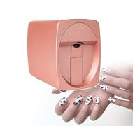 QLXYYFC Nail Machine,30S Printing Completed,Lightweight Nail Printer For Home Use And Nail Studios, Nail Salons Nail Printer(RoseGold)