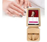 QLXYYFC Tabletop Mobile Nail Art Printer,35 Seconds To Complete Printing,Integrated Manicure And Drying Nail Printer For Nail Lovers