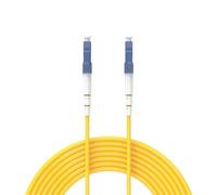 QLYUEUI LC/SC/FC/ST UPC Fiber Optical Patch Cable Single mode Simplex Duplex 3.0mm LSZH OS2 Fiber Optic Cord 1m/5m/10/15m/30m(10PCS LC UPC-LC UPC)
