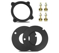 QLZOZB RV Toilet Rubber Seal and Floor Flange Seal Kit Replace 385311462 385310063 Fit for Most Dometic Sealand VacuFlush Travel Trailer RV Camper Toilet, with Mounting Kit
