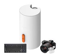 QM33 Multi-Functional Cleaning Kit - Built-in Magnetic Rotating 33-in-1 Digital Gadget Cleaner | For Screens, Laptops, Earbuds, Phones, Cameras, And Watches | Black And White Options