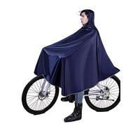 QMAHA Bicycle Rain Poncho, Cycling Rain Cape Waterproof Rain Coat Reusable Rain Poncho for Men & Women, Biking Rain Poncho Suitable for Cycling Camping Hiking