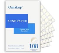 Qmakup Acne patches on the face, acne patches, acne patches, pimple patches, hydrocolloid patches to cover pimples and blemishes, with salicylic acid,
