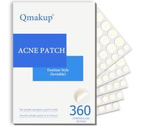 Qmakup pimples patches on face, acne patches on face, pimple patches, hydrocolloid patches to cover pimples and blemishes, with salicylic acid, ac