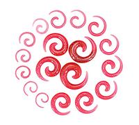 Qmcandy 9 Pairs Acrylic Crescent Taper Set Horseshoe Septum Pincher Spiral Ear Stretching Kit Gauges 14G 12G 10G 8G 6G 4G 2G 0G 00G, Acrylic, cubic zirconia