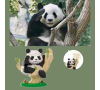 QMEAKMONY Mini Building Blocks Panda Sets Cute Micro Mini Panda Building Bricks for Adults Micro Nano Bricks Perfect Party Favors for Teenagers(1423 PCS)