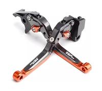 QmeNa Brake Lever for YZF-R25 YZFR25 2020-2024 YZF-R25 Motorcycle Parts 6-Speed Adjustable Retractable Foldable Brake Clutch Lever