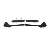 QmeNa Car Rear Spoilers Car Rear Bumper 4pcs For 2018-2021 Diffuser Rear Side Splitters Spoiler Lip Car Accessories Body Kit Trim