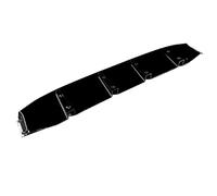 QmeNa Car Rear Spoilers For Benz H247 GLA180 GLA45 2020+ Car Rear Bumper Diffuser Rear Side Splitters Spoiler Lip Rear Bumper
